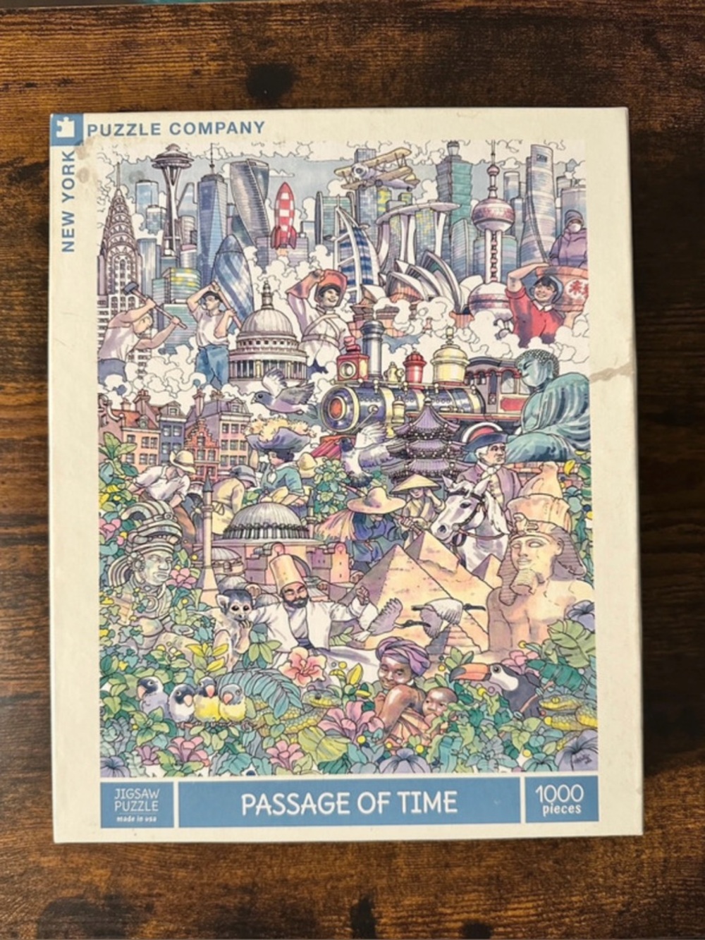 New York Puzzle Company, Passage of Time, 1000 pieces